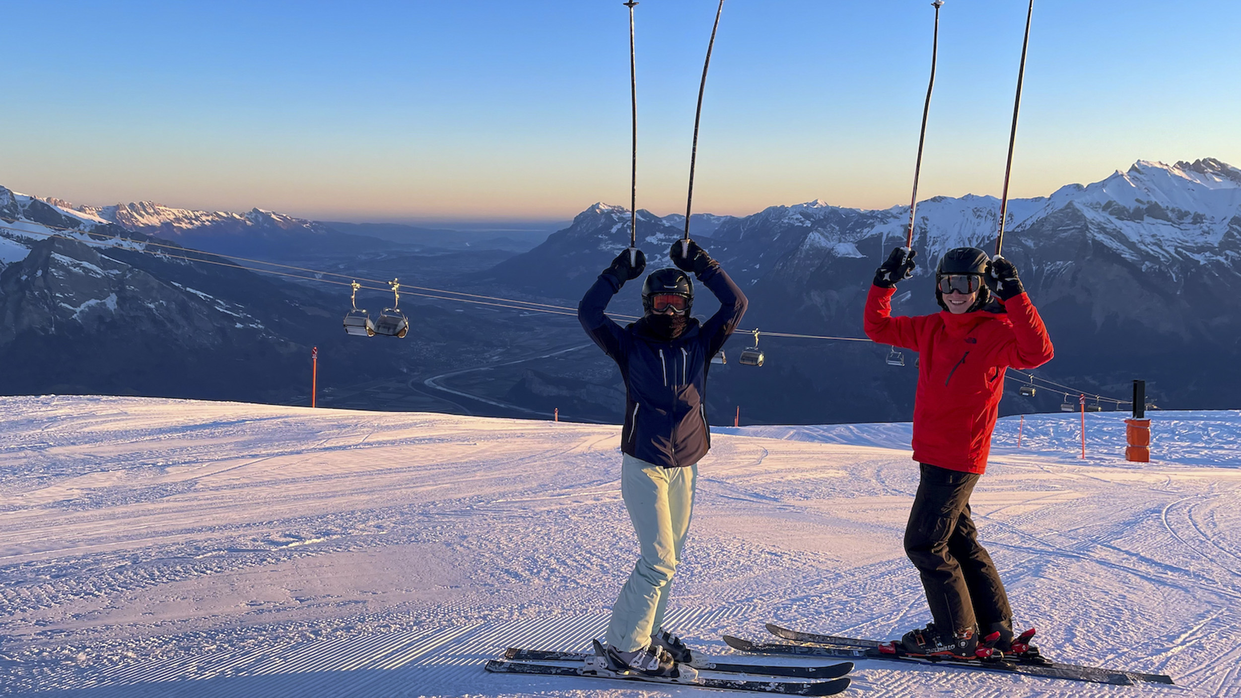 Early Bird Skifahren