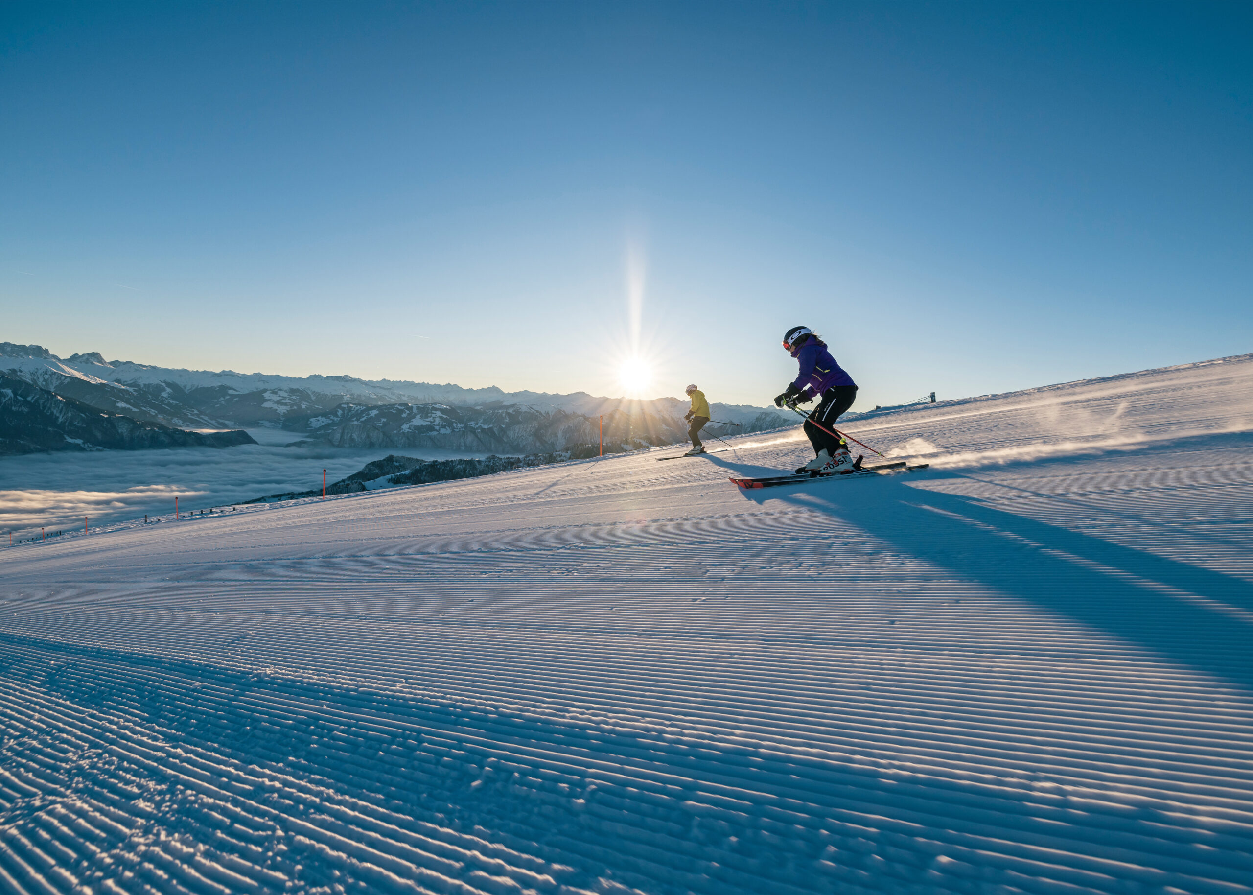 Skifahren_Pizol01 Skiferien inklusive Skipass am Pizol